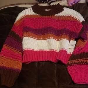 Colorful Striped Sweater